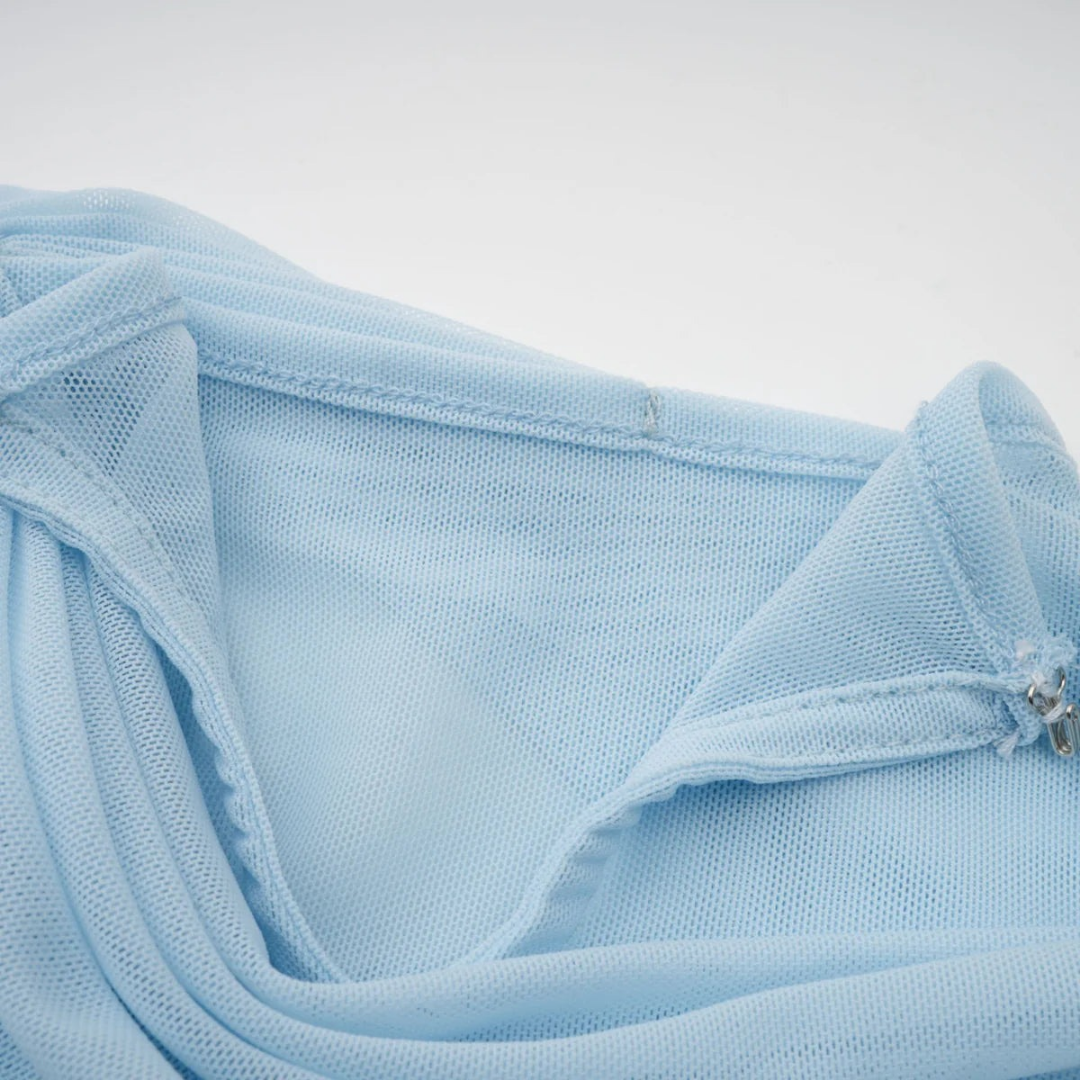 Ice Flow - Bodenlanges Abendkleid