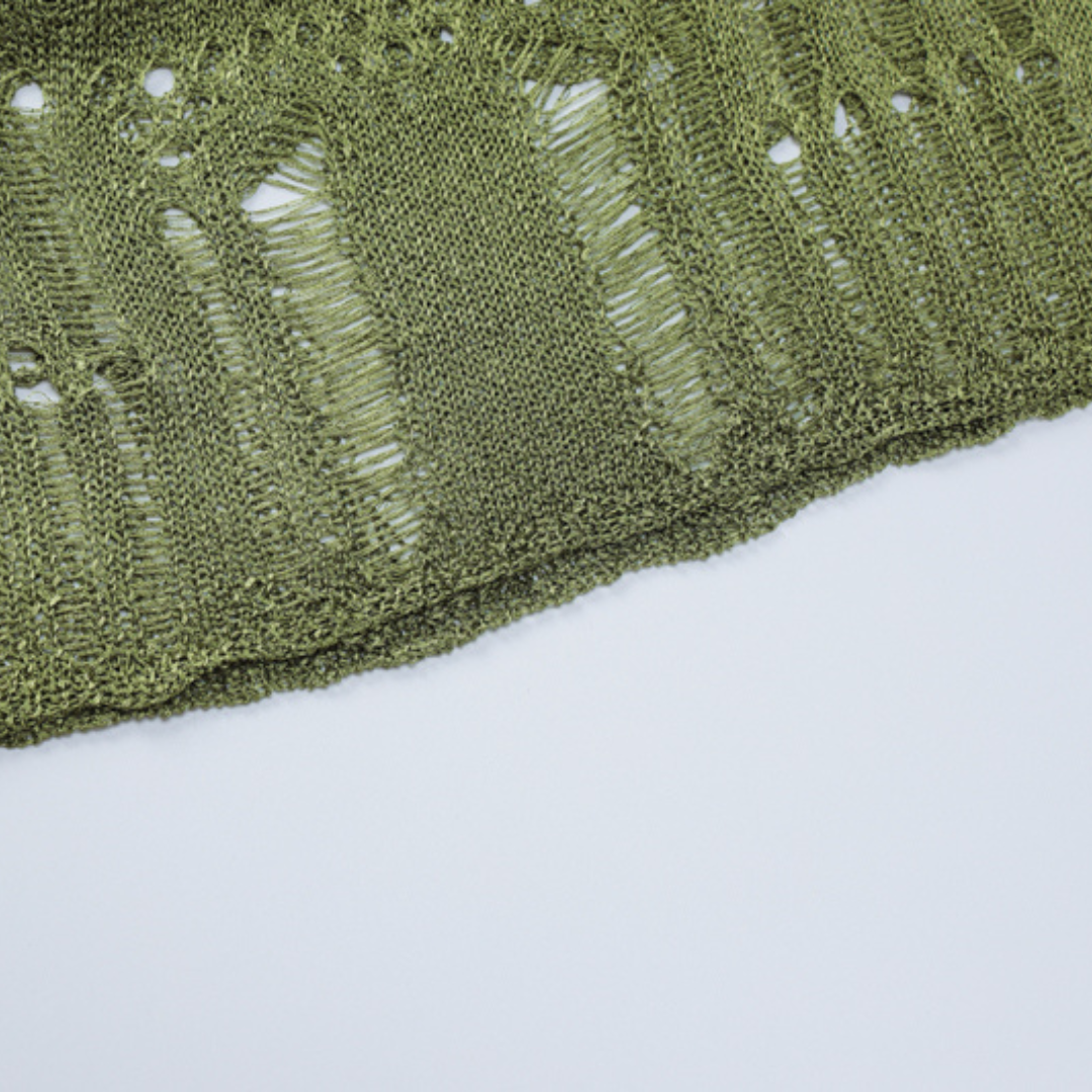 Vivi - Häkel-Maxikleid